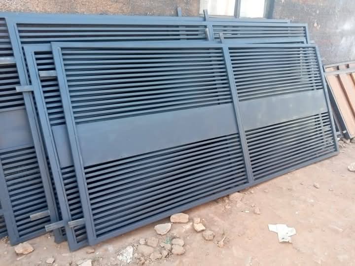 industrial steel fabrication workshop